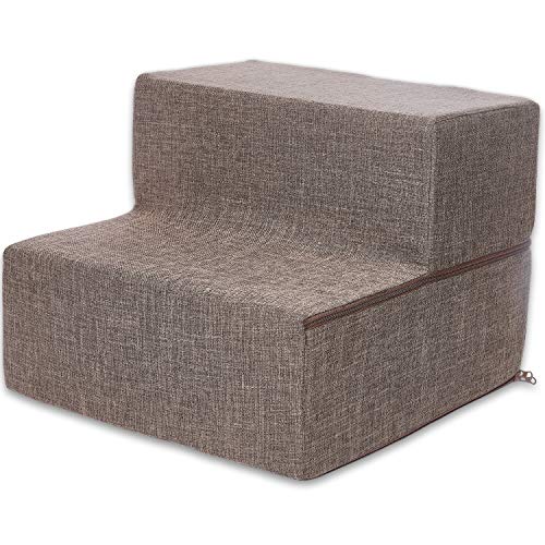 Best Pet Supplies 2-Step Foam Stairs