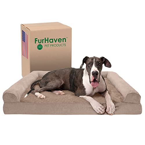 Furhaven Memory Foam Sofa-Style