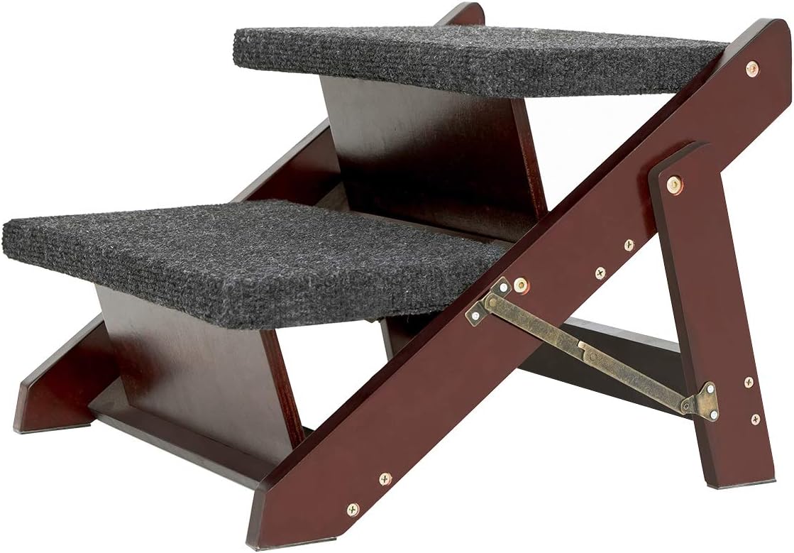 MEWANG 2-in-1 Foldable Stairs & Ramp