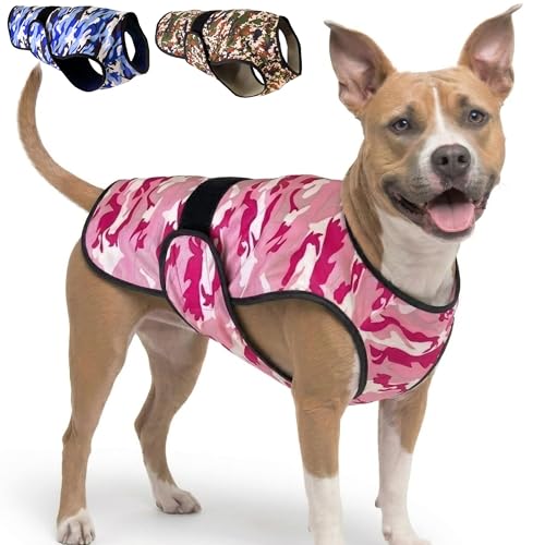 LUCOLOVE 2-Layer Cooling Vest (Pink, Large)