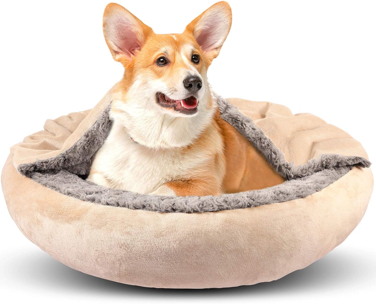 GASUR Hooded Donut Bed (26")
