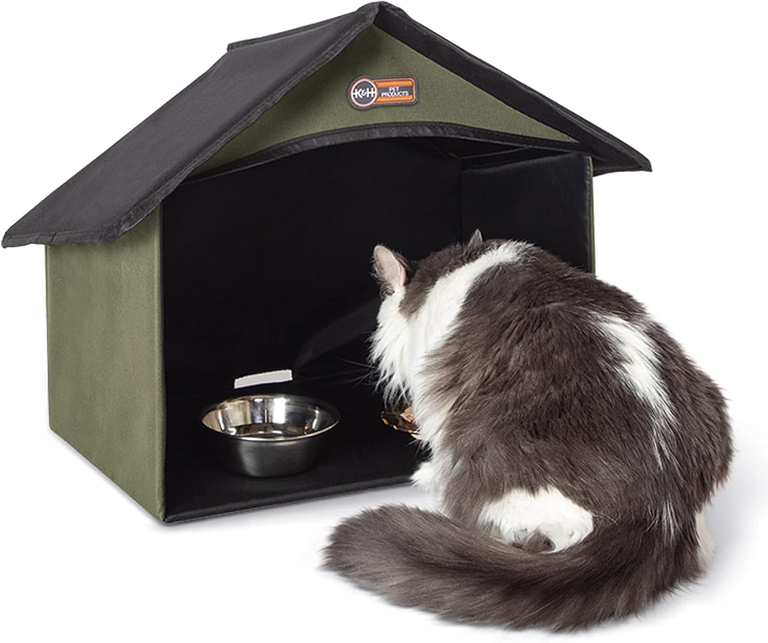 K&H Outdoor Cat Dining Room Shelter