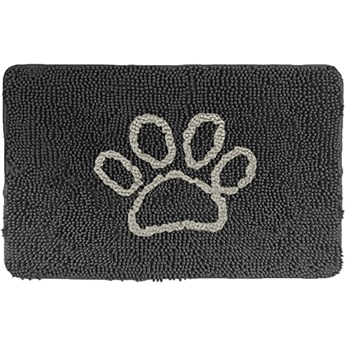 GORILLA GRIP Soakstopper Mat, Charcoal