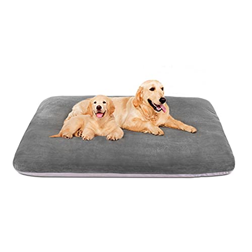 Dog Bed for 150 Pounds Dogs, Super Comfy Large Bed, 47 Inches Orthopedic Sleeping Mattress for XL Dogs, Jumbo Size with Anti Slip Bottom, with Removable and Washable Cover