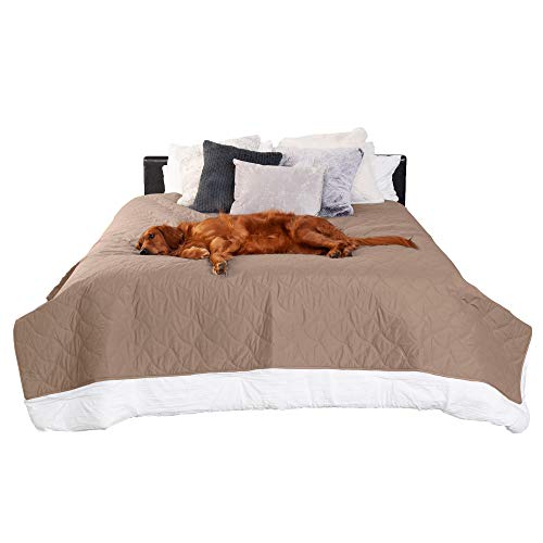 Furhaven King Size Mattress Cover (Brownstone)