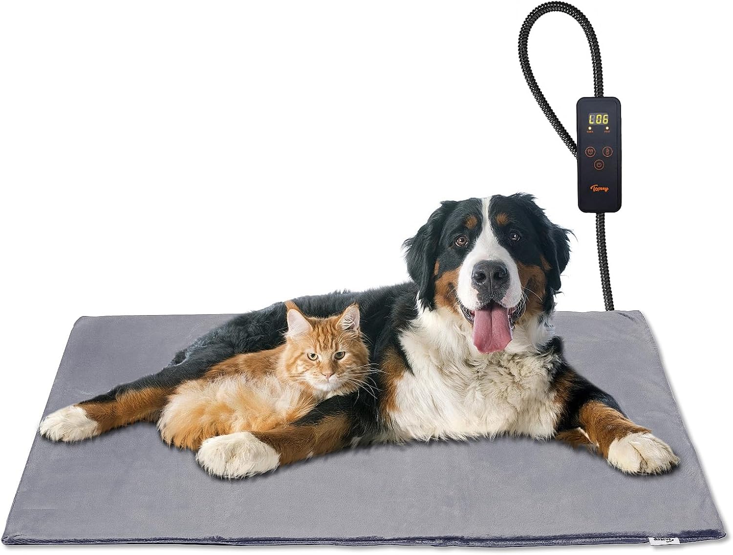 Toozey Large Heated Pet Mat 35x24 in