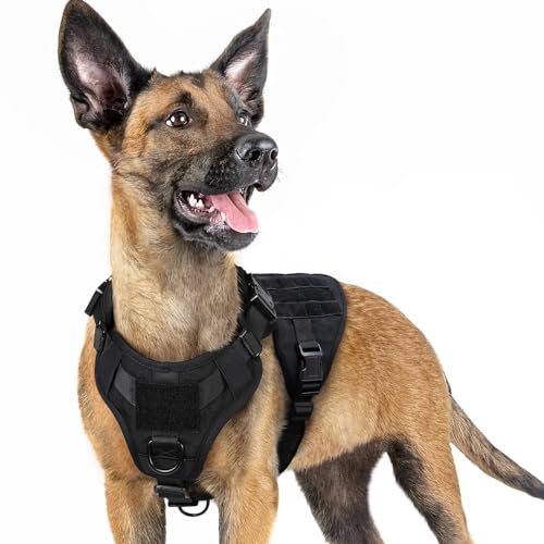 rabbitgoo Tactical Dog Harness (Small)