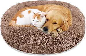 LALIPODA Calming Donut Bed