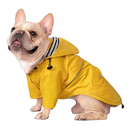 HDE Double Layer Raincoat (Yellow)