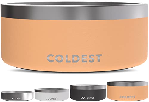 Coldest Dog Bowl (Sahara Peach)