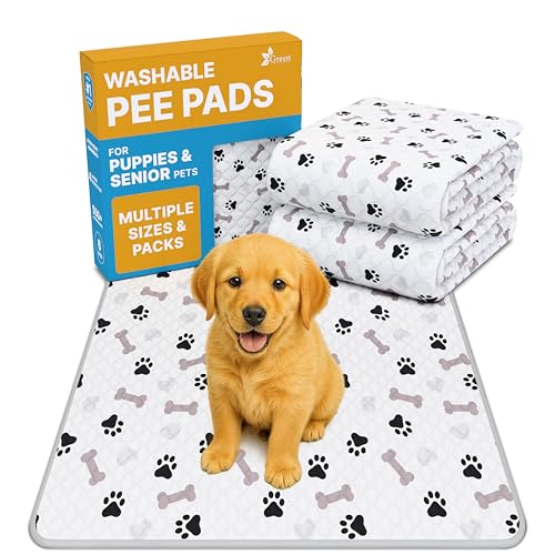 GREEN LIFESTYLE Washable Pee Pads (Pack of 6)