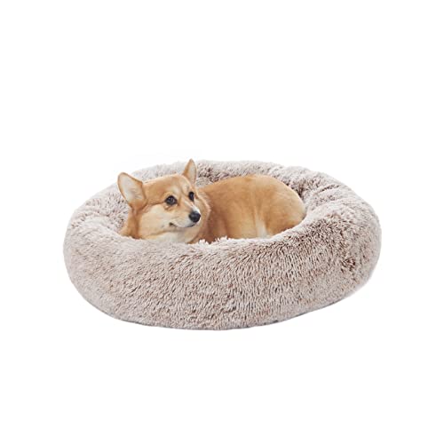 Bedfolks Calming Donut Dog Bed