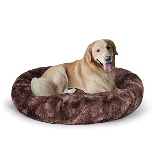 Coohom Oval Calming Donut Cuddler (Brown)