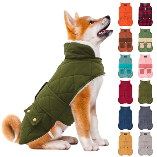 KYEESE Dog Coat (Pocket, Fleece)