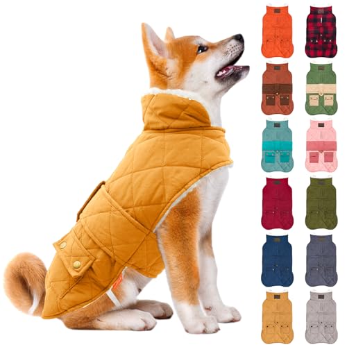 KYEESE Fleece-Lined Waterproof Coat