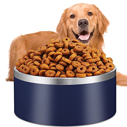 ATUCOLOS 100 OZ Double-Wall Stainless Bowl