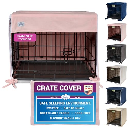 Pet Dreams Breathable Crate Cover (30")