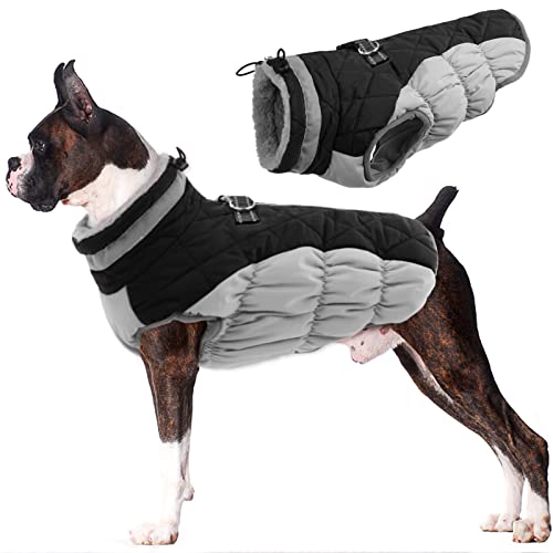 LeLePet Dog Coat (Warm, Reflective)