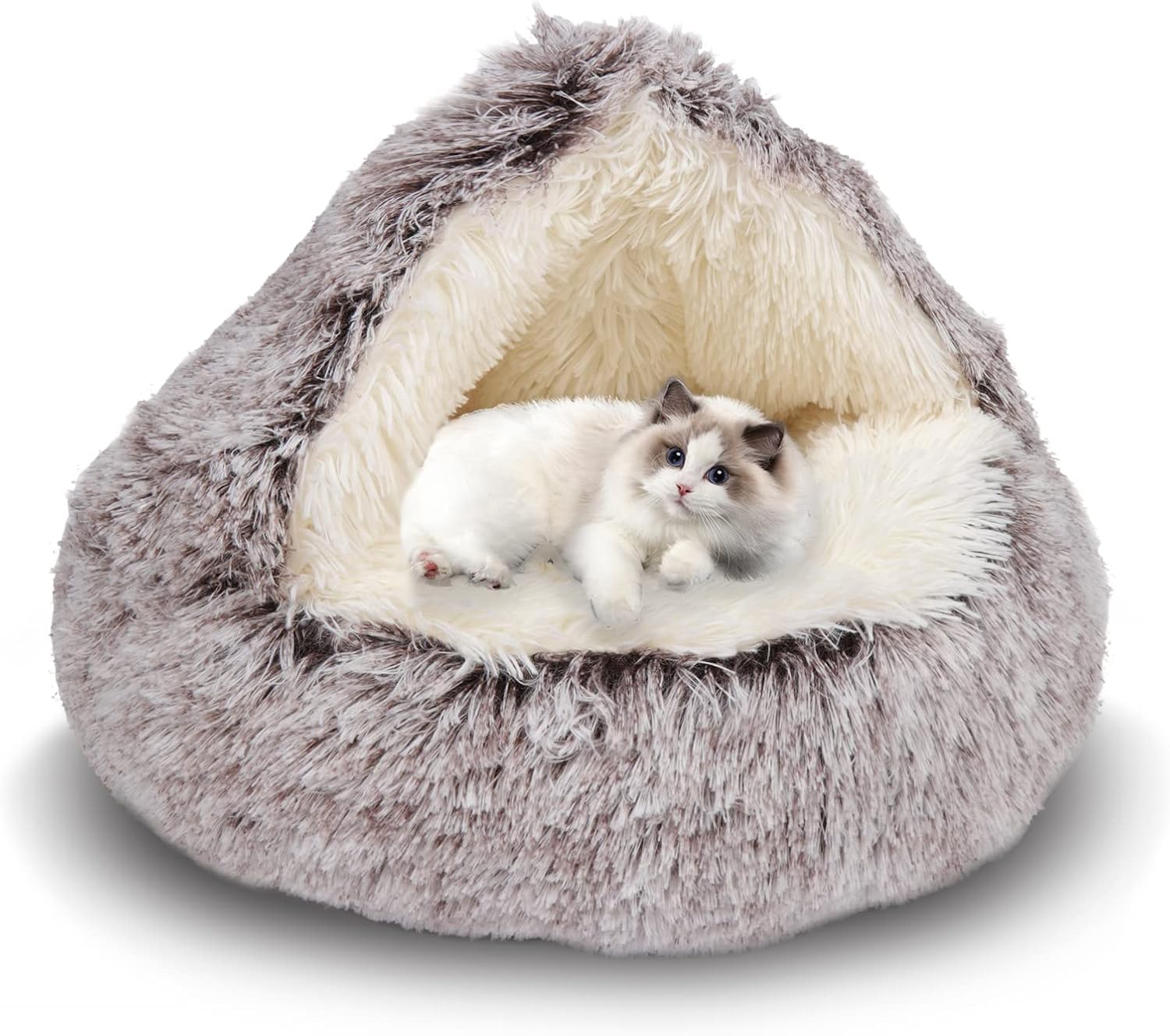 ShinHye Hooded Plush Bed