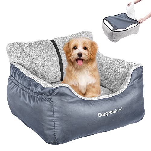 BurgeonNest Dog Car Seat (Grey)