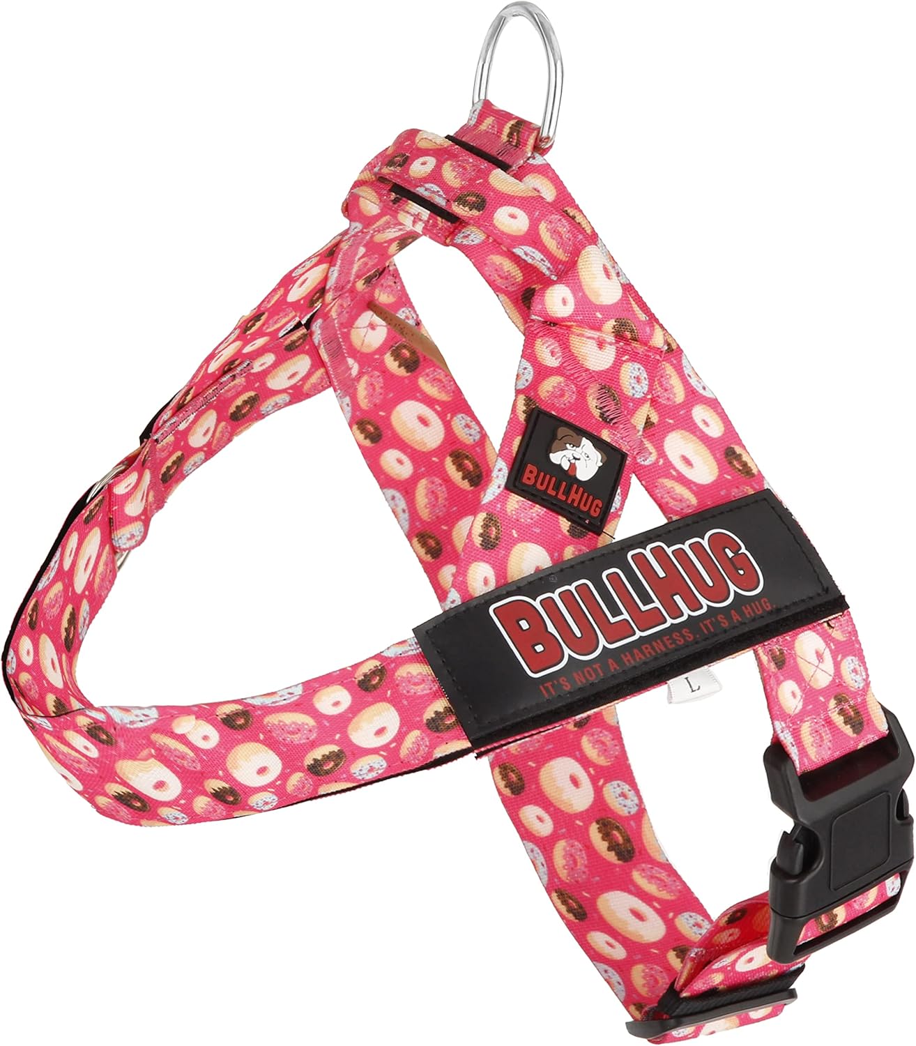 BULLHUG Adjustable Dog Harness (Donuts, Medium)