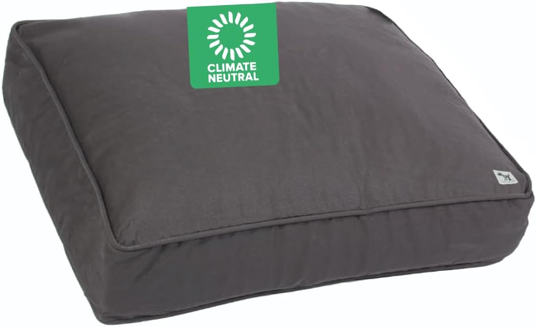 Molly Mutt Medium to Large Dog Bed Cover - Im A Realist Print - Measures 27X36X5 - 100% Cotton - Durable - Breathable - Sustainable - Machine Washable Dog Bed Cover