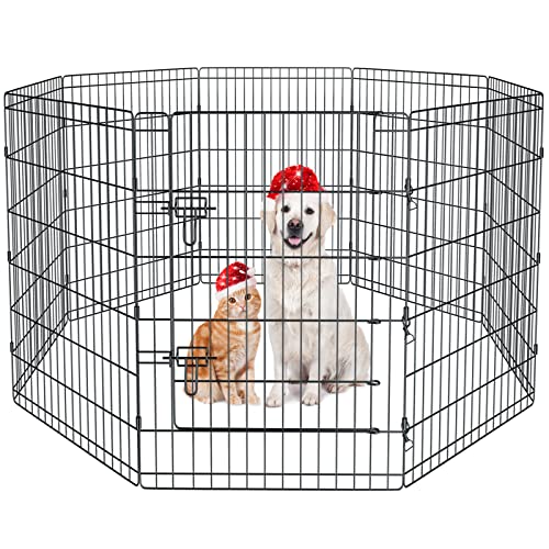Artmalle 8-Panel Metal Playpen