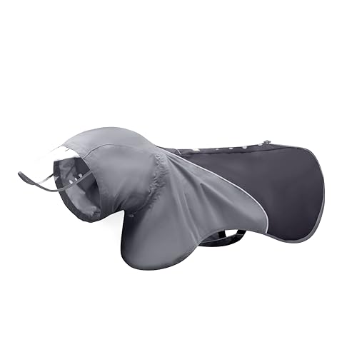 WOOFO Slip-On Poncho (Grey, 2XL)