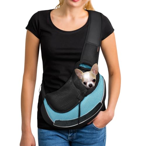 YUDODO Pet Sling Carrier (Cyan 3.0 S)