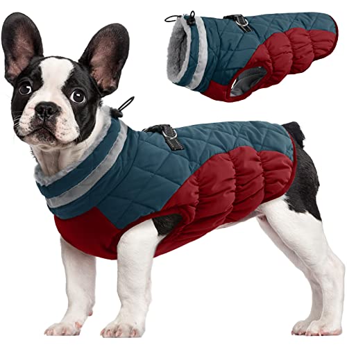 FUAMEY Waterproof Winter Jacket (Dark Blue M)
