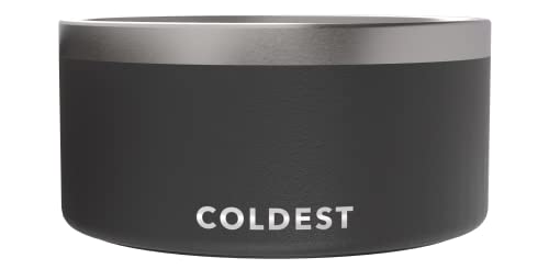 Coldest Dog Bowl (Stealth Black)