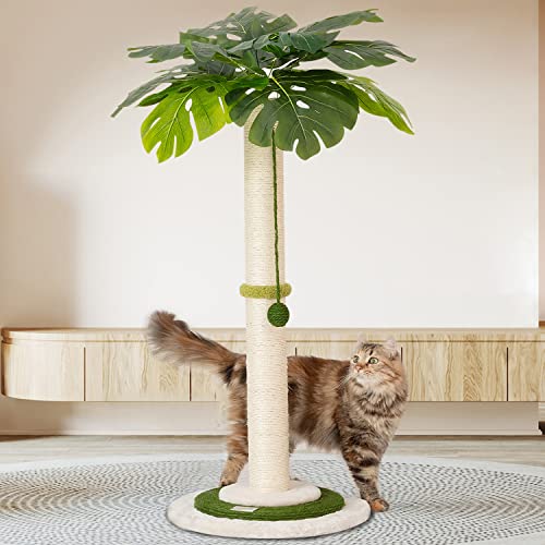 Meowoou 35" Monstera Cat Tree
