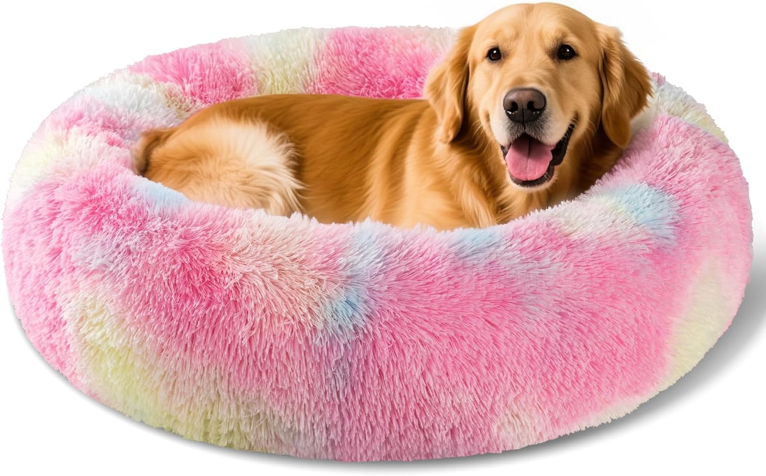 Kimpets Round Donut Calming Bed