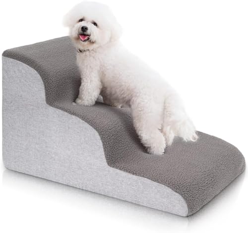 Uross 3-Tier Foam Dog Stairs