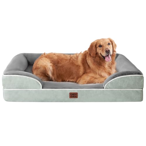 EHEYCIGA Orthopedic Dog Bed (Greyish Green)