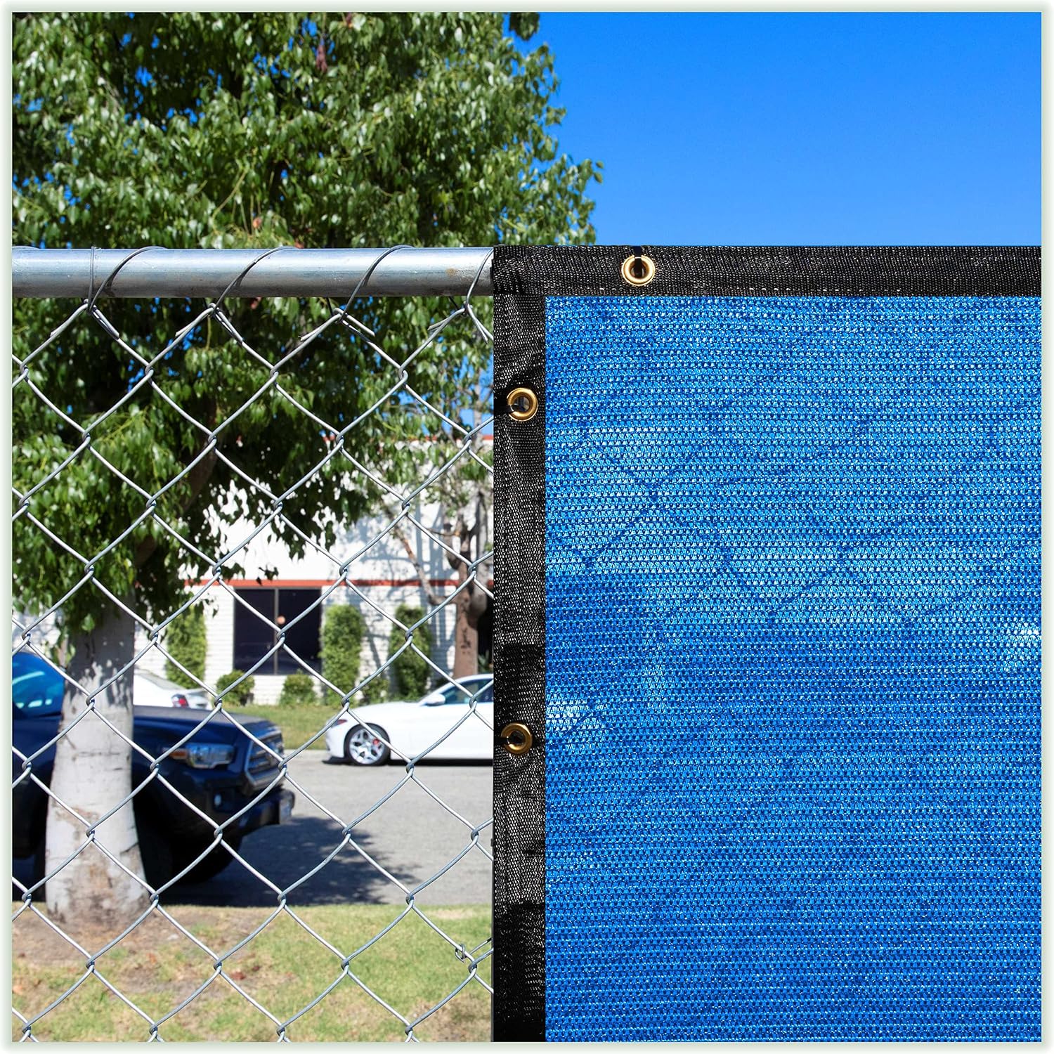 ColourTree 5' x 15' Blue Shade Cloth
