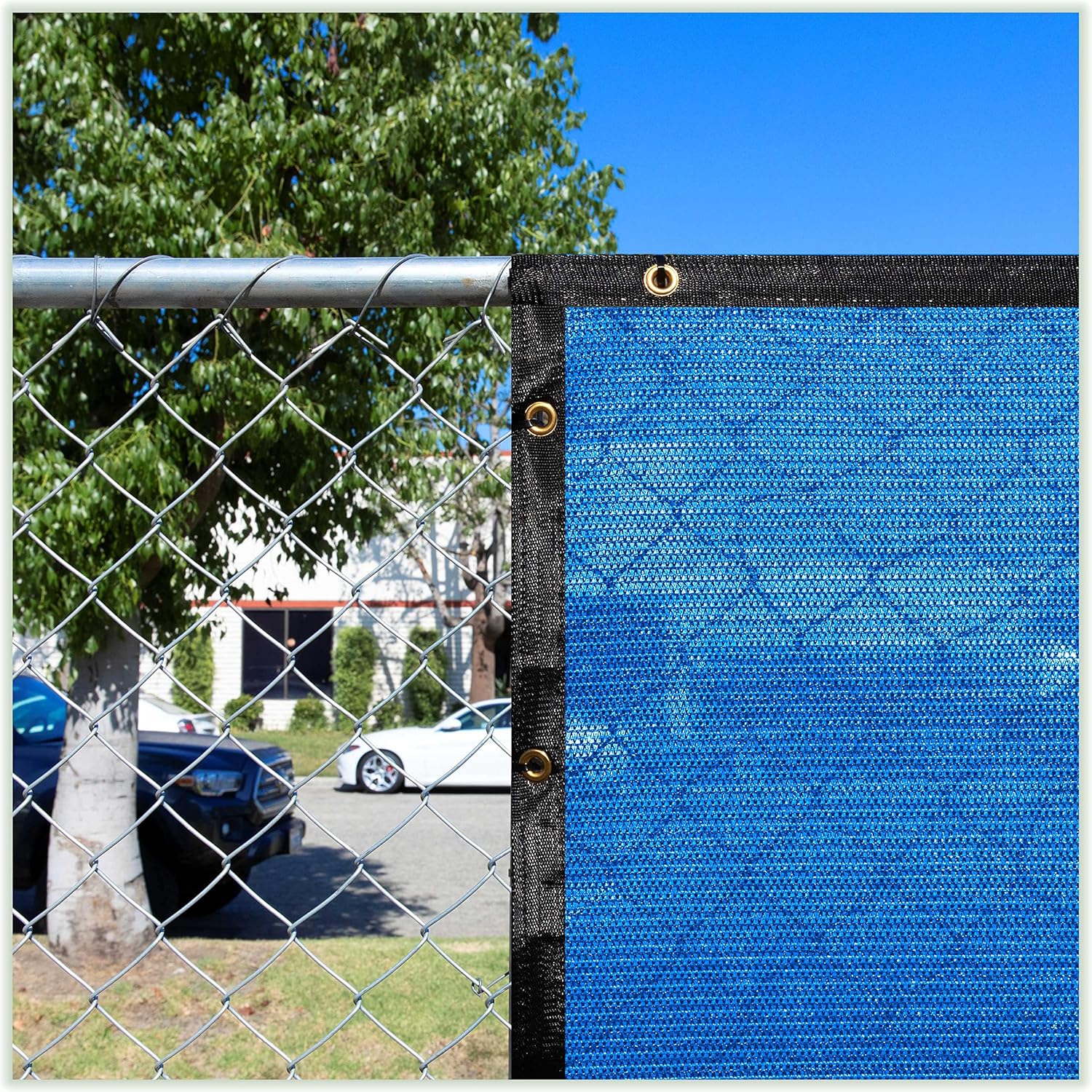 ColourTree 6' x 21' Blue Shade Cloth