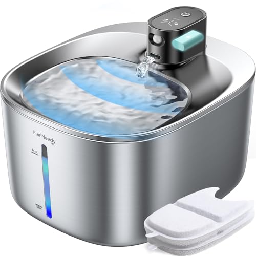 FEELNEEDY Wireless Stainless Fountain