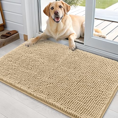 OLANLY 36x24 Chenille Mat