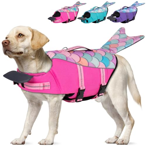 cyeollo Mermaid Dog Life Jacket