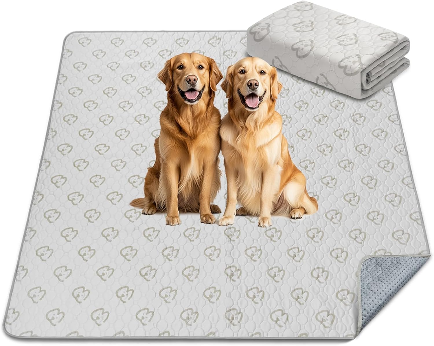 FXW Washable Pee Pad (63" Square, Khaki)