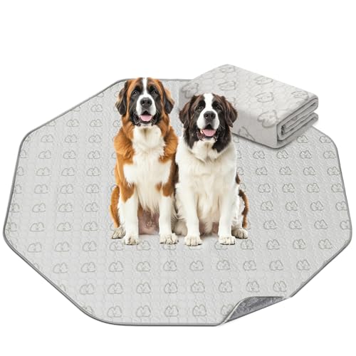 FXW Washable Pee Pads for Dogs, Puppy Pads with Super Absorbent, Specifically Designed for FXW Rollick/Homeplus 24inch 8 Panels Dog Playpen, 29" Octagon, Khaki, 1 Pack
