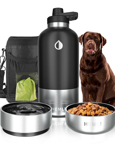 Hemli 64 oz Insulated Water Bottle
