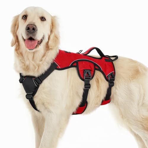 rabbitgoo Escape Proof Dog Harness, L