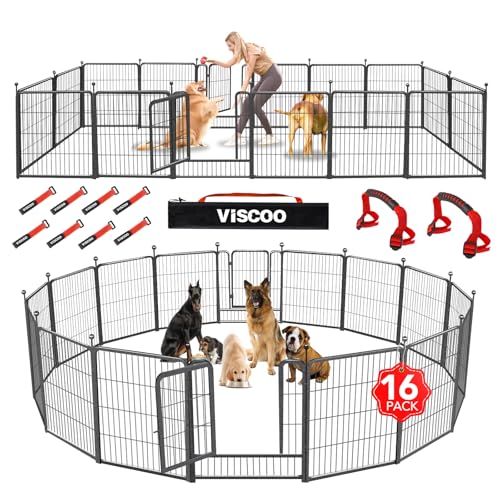 VISCOO 16-Panel Dog Playpen