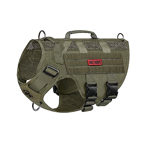 OneTigris No Pull Tactical Dog Harness (Service Dog)