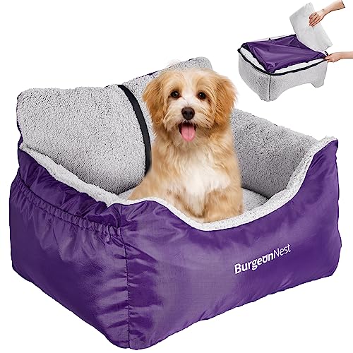 BurgeonNest Dog Car Seat (Purple)