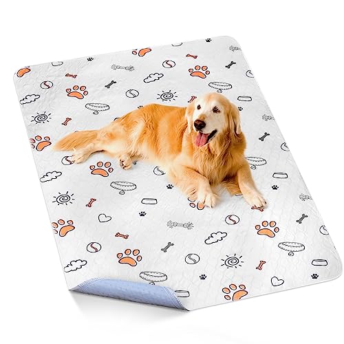 FURTIME 60"x48" Washable Pee Pad