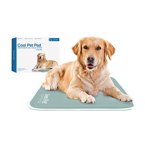 The Green Pet Shop Cool Pet Pad - Large, Sage Grey