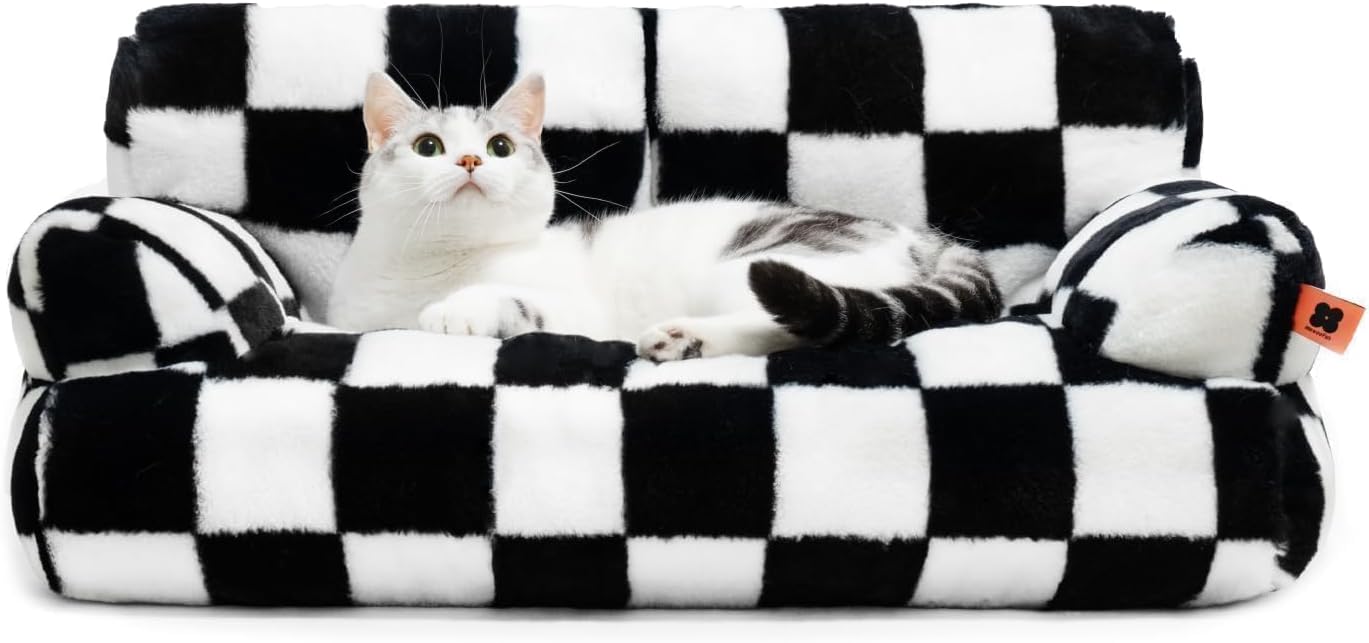 MEWOOFUN Fluffy Pet Sofa